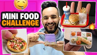 Eating only MINI FOOD for 24 Hours Challenge [upl. by Siron]