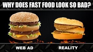 Fast Food ADS vs REALITY Experiment [upl. by Hereld]