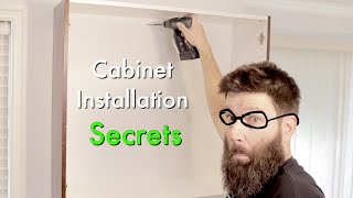 Hit Studs AVOID Pipes and Wires Cabinet Installation Secrets [upl. by Sofia863]