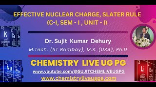 SLATER RULE EFFECTIVE NUCLEAR CHARGE [upl. by Boice]