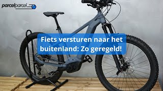 Titel Fiets versturen naar het buitenland Zo geregeld 🚲✈️ [upl. by Brotherson89]