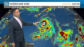 Tropics Update for Oct 2 2024 Kirk becomes a major hurricane [upl. by Pastelki501]