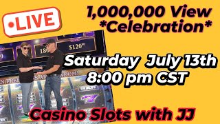 quot1 Million Views Celebration at the Casino Winning Big on VGT Slotsquotslot casino live [upl. by Pournaras]