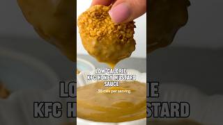 KFC HONEY MUSTARD SAUCE COPYCAT lowcalorie easyrecipe kfc healthyrecipes [upl. by Dnesnwot]