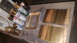 Gold Paint Tests Part 1  Prepwork Ho [upl. by Lessirg926]