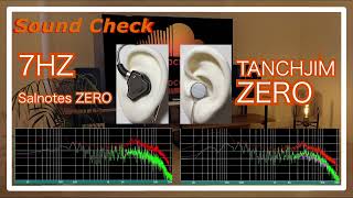 7HZ Salnotes Zero vs TANCHJIM ZERO IEMs Chinese InEar Sound Comparison 中華イヤホン音比較 [upl. by Rustie]