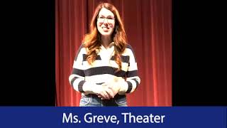 2024 Eckstein Middle School Electives Theater Ms Greve [upl. by Nekciv311]