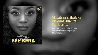 Sandra Suubi  Sembera Karaoke  Lyrics no vocals [upl. by Firmin]