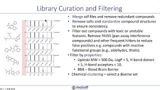 Preparing Chemical Libraries for Virtual Ligand Screening [upl. by Fabe615]