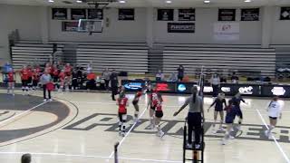 Highlights Tusculum Womens Volleyball vs Carson Newman Oct 10 2023 [upl. by Yeldahc]