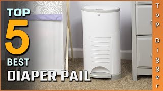 Top 5 Best Diaper Pails Review in 2023  Our recommended [upl. by Nylikcaj]