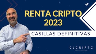 💡 Casillas Cripto en Renta 2023 Tutorial Como declarar las criptomonedas en la renta [upl. by Gnos]