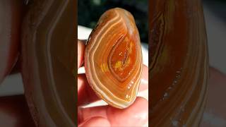 Lovely Limonite Kissed LSA agate rocks geology gemstone [upl. by Egas91]