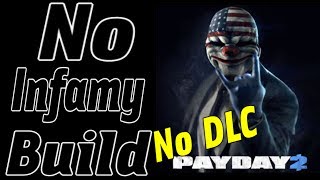 Old  2017  PC Payday 2 No Infamy No DLC Loud Dodge Death Wish Build Rogue Perk Deck [upl. by Kast]