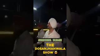 Diljit dosanjh show diljitdosanjh diljit dosanjhanwala trendingshorts ytshorts fans crazy [upl. by Yt]