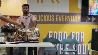 Natrang Ubha Song Tabla Performance In Globallogic Office Pune [upl. by Bayless667]