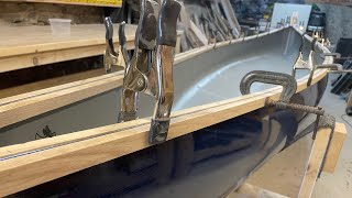 Mad River Eclipse Royalex Canoe Part 3 Gunwales and Decks [upl. by Cavanaugh60]