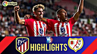 Rayo Vallecano VS Atletico Madrid  Highlights  Spain Laliga  23 September 2024 [upl. by Anivahs]