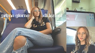 primo giorno di lezioni all’università I semestre 💻🌥️  vlog [upl. by Flaherty745]