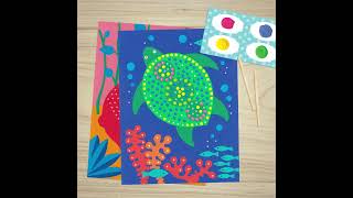 Pointillismus DJECO  Kreativset [upl. by Nerrol830]