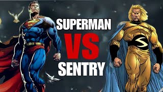 SUPERMAN vs SENTRY Who Will Win Marvel vs DC  ComicStaan  Supermandc comicssentrythunderbolts [upl. by Gunar]