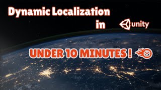 How To Make Dynamic Localization in Unity under 10 minutes [upl. by Delinda]