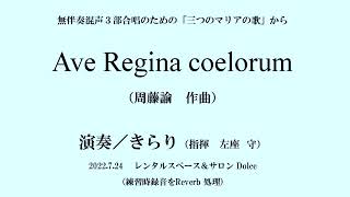 Ave Regina coelorum（無伴奏混声３部合唱のための「三つのマリアの歌」から） [upl. by Sherard]