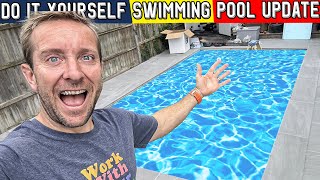 DO IT YOURSELF ICF SWIMMING POOL UPDATE [upl. by Shiau]