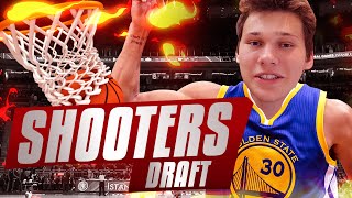 THE BEST SHOOTERS DRAFT NBA 2K16 DRAFT [upl. by Clementina388]