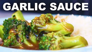 Broccoli in garlic sauce  incidentally vegan  ChineseAmerican inspired [upl. by Sessler30]