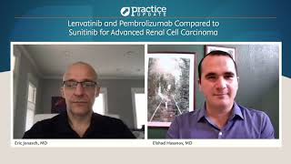 Lenvatinib and Pembrolizumab Compared to Sunitinib for Advanced Renal Cell Carcinoma [upl. by Eugenio]