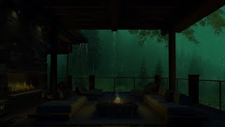 Heavy Rainforest Thunderstorm Sounds for Sleep and Relaxation [upl. by Hochman]