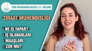 Ziraat Mühendisliği İş İmkanları Nelerdir Ne İş Yapar Maaşları Nasıldır YKS Tercih 2024 [upl. by Cirred]