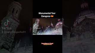 Monumental Tours Zaragoza🇪🇸 tour monument zaragoza electronicmusic latino parati suscribete [upl. by Thorn]