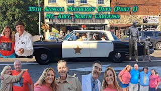 35th Annual Mayberry Days Part 1  Mayberry North Carolina [upl. by Lamori]