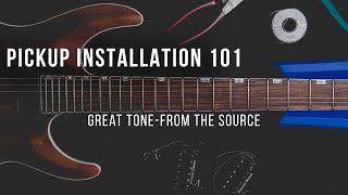 How to Install Guitar Pickups  Seymour Duncan Pickup Installation 101 [upl. by Attevad]