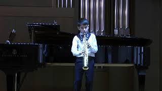 BachMarcello  concerto for oboe part 1  Dmitry Pinchuk with saxophone [upl. by Anaujat]