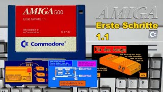 Amiga 500 Erste Schritte 11 Tutorial aus 1987 auf Diskette als Einstieg in die AmigaWelt [upl. by Issy561]