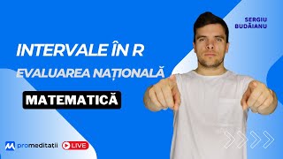 Evaluarea națională matematică 2025 Intervale în R [upl. by Tigdirb]