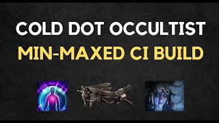 Path of Exile 322 Ancestor MinMaxed Cold Dot Occultist [upl. by Eirrol]