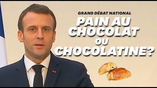 Chocolatine ou pain au chocolat Macron pas si neutre quil veut bien le dire [upl. by Shelia]