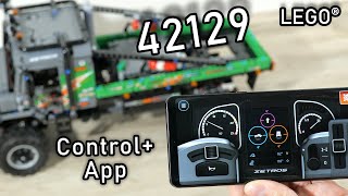 LEGO 42129  LEGO Mercedes Benz Zetros  LEGO Technic Control App Review  42129 LEGO 2021 [upl. by Ahsa]