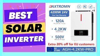 DAXTROMN Mppt 42KW Hybrid Solar Inverter 24VDC [upl. by Llenyr645]