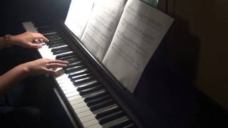 It Will Rain  Bruno Mars Piano Accompaniment by aldy32 [upl. by Odicalp]