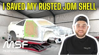 REBUILDING MY JDM HONDA INTEGRA DC2 EP3 [upl. by Ehrlich]