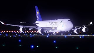 Boeing 747 Confusingly Takes Off in the Middle of the Night Saudia Cargo Flight 953 [upl. by Lorinda]