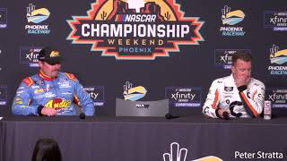 Custer Allmendinger Hill on Xfinity Title Loss [upl. by Opaline213]