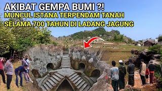 Akibat Gempa Bumi  Muncul Istana Terpendam Tanah 700 Tahun Di Ladang Jagung Yang Lagi Viral [upl. by Gretchen]