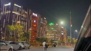 gurugram vlog minivlog nightview corporate officelife [upl. by Ahsilav]