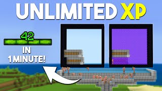 Best Gold XP Farm in Minecraft Bedrock 121 MCPEXboxPS4Nintendo SwitchWindows10 [upl. by Ydnahs283]